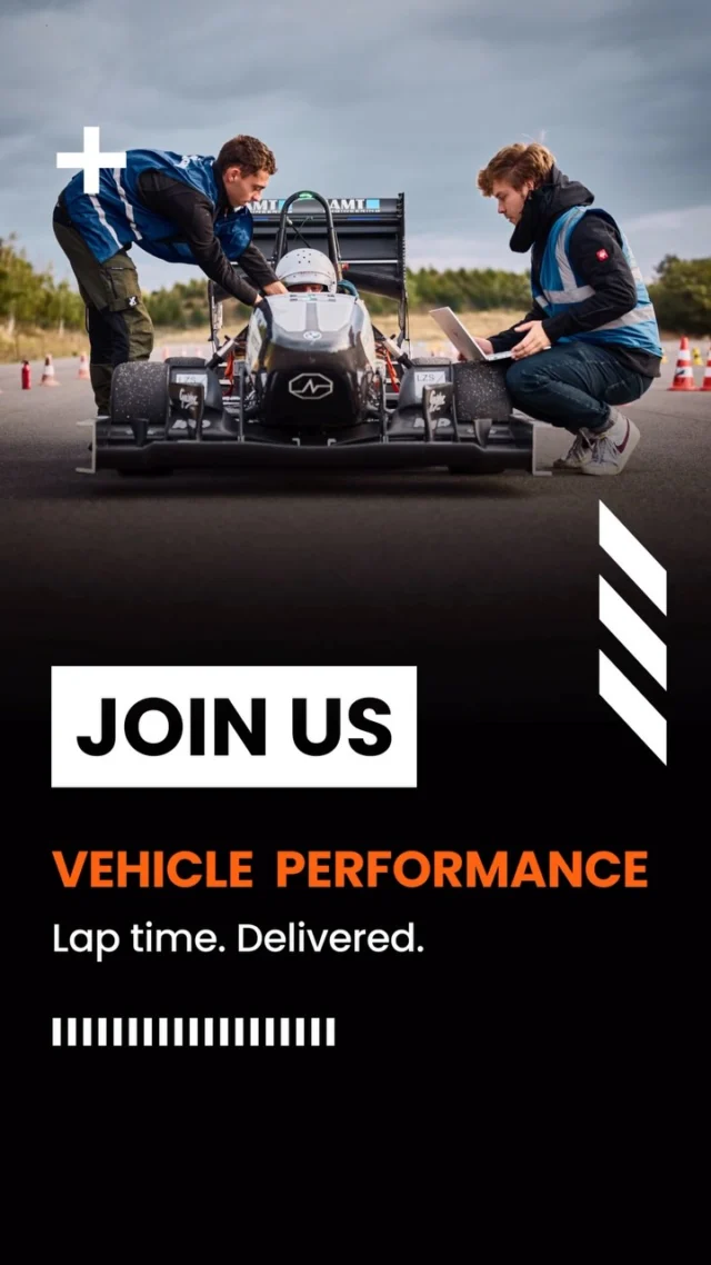 JOIN OUR VEHICLE PERFORMANCE TEAM! 📈🏎️

A quick lap time demands optimising the car‘s dynamic characteristics to extract the maximum level of performance. 🏎️🏁
Wanna know more? Then join our Vehicle Performance Team! 
You will focus on: 
- vehicle dynamics
- lap time simulation
- testing and validation 

Here’s what we are looking for: 
- mechanical engineering student
- knowledge of MATLAB

Don’t meet all the criteria? No problem! Apply now at the link in bio and let’s meet 😉!

#elbflorace #formulastudent #engineering #automotiveengineering #2025 #2025season #passion #racecar #performance #power #speed #aerodynamics #simulation #powerisnothingwithoutcontrol