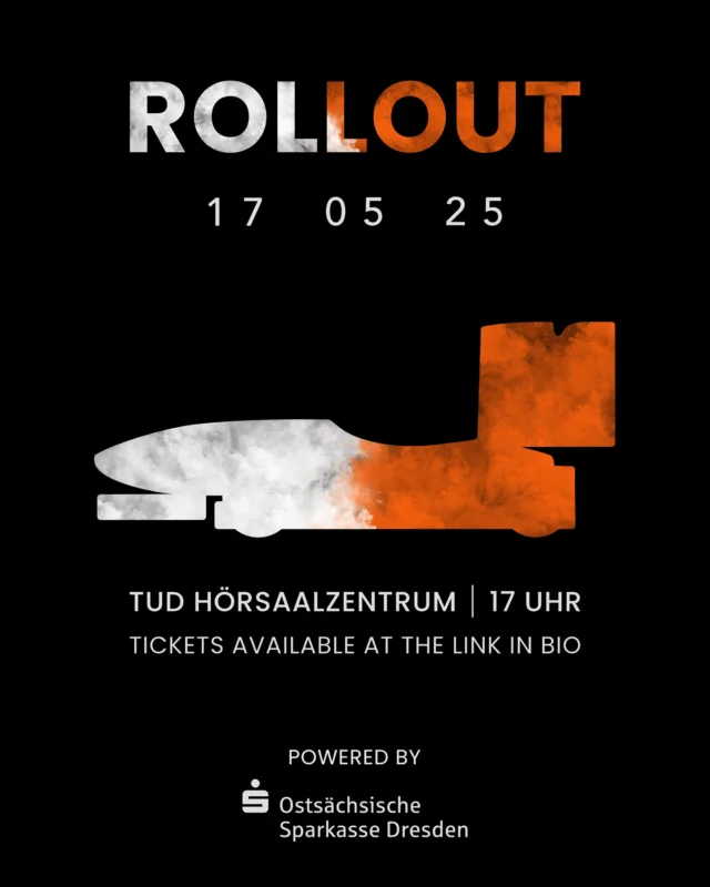 🇬🇧The tickets for the 2025 Rollout are now available! 🏎️🗓️
Secure your spot and be among the first to witness the unveiling of our latest racing car. ⚡️
Ticket sales close on the 7th of May - don’t miss out!

🟠 For our guests: head to the link in bio to book your ticket.

🟠 For our sponsors: you will receive an email from us containing all the details to make your experience unique. 

We can’t wait to see you there! 🔥

Powered by @ostsaechsischesparkassedresden 

🇩🇪 Die Tickets für das 2025 Rollout sind jetzt erhältlich! 🏎️🗓️
Sichert euch euren Platz und seid unter den Ersten, die unser neuestes Rennfahrzeug enthüllt sehen. ⚡️
Der Ticketverkauf endet am 7. Mai – verpasst es nicht!

🟠 Für Gäste: Bucht eure Tickets über den Link in unserer Bio.
🟠 Für Sponsoren: Ihr erhaltet eine E-Mail mit allen Details für ein exklusives Erlebnis.

Wir freuen uns auf euch! 🔥

#mehralsgeld #elbflorace #formulastudent #engineering #automotiveengineering #passion #motorsport #rollout #event #2025season #ready