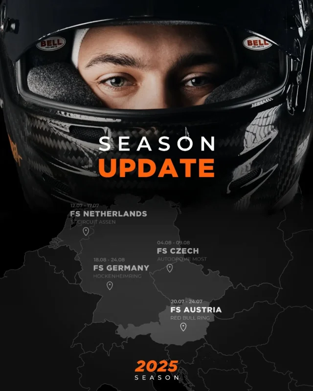 🚨 Event Update 🚨
We are happy to announce our 4th Event of this Season: @fsaustria 🇦🇹
We made the jump from the waiting list, meaning that we will directly head to the Red Bull Ring after our current competition @fsnetherlands 🇳🇱