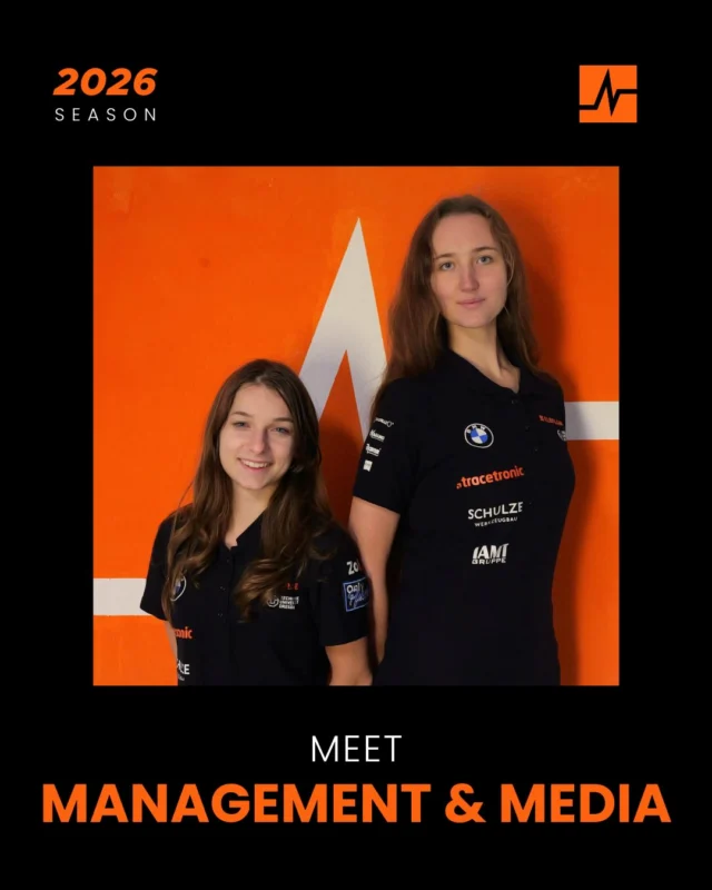 Meet the Team!

This friday you meet the module leaders of management and media.

Diesen Freitag präsentieren wir euch die Modulleiter von Management und Media.

Deutsche Übersetzung der Folientexte:
Victoria Siebler:
Management ist der Hauptorganisator sämtlicher Teamevents wie dem Rollout im Mai und den Wettbewerben im Sommer. Die Gestaltung unserer Teamkleidung, Patches und eines unverwechselbaren Designs für unser Auto ist unsere gemeinsame Aufgabe mit Media.

Isabella Karnstedt:
Media ist für die Onlinepräsenz von ELBFLORACE verantwortlich, indem wir auf LinkedIn und Instagram Beiträge erstellen und veröffentlichen. Wir dokumentieren die Saison und sorgen dafür, dass wir durch unser Corporate Design unverkennbar sind.

#ELBFLORACE #FormulaStudent #Engineering