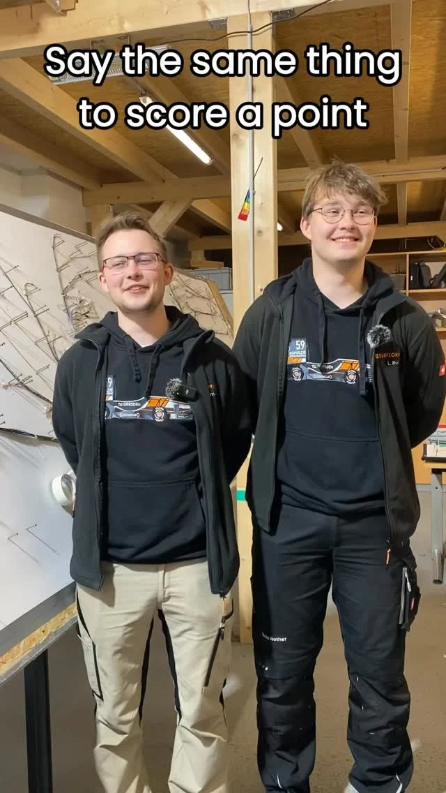 Say the same thing to score a point! 

#ELBFLORACE #FormulaStudent #Engineering